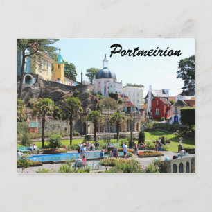 Portmeirion vykort ett