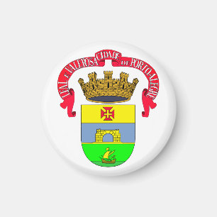 Porto Alegre (stads- och försegling) - BRAZIL Magnet