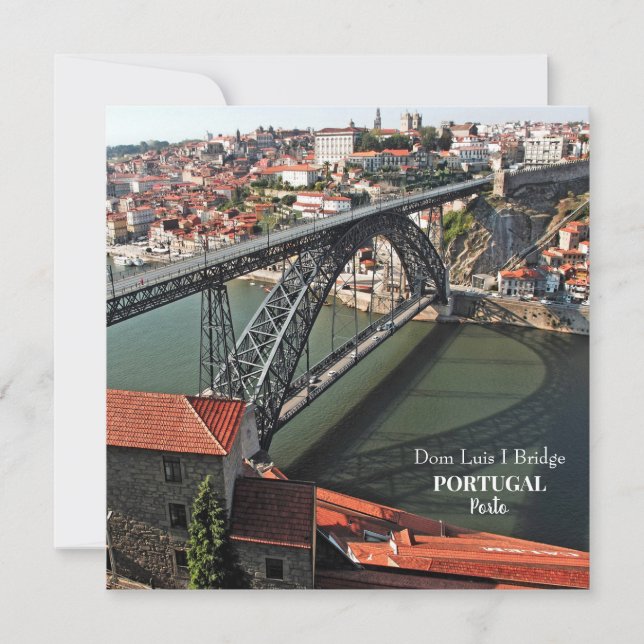 Porto bridge over Douro River, Portugal (Framsida)
