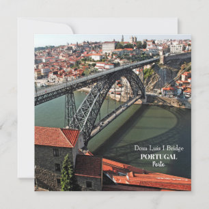 Porto bridge over Douro River, Portugal