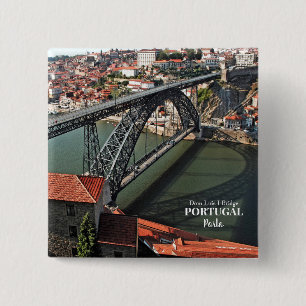 Porto bridge over Douro River, Portugal Knapp