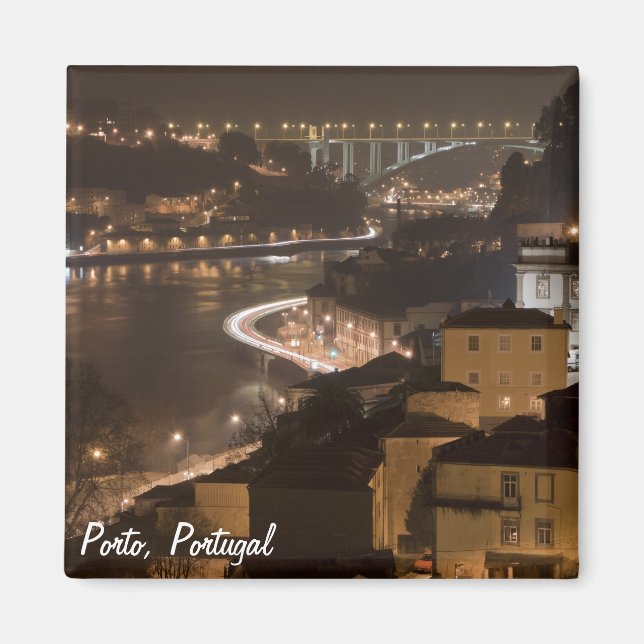 Porto by night Magnet (Framsidan)