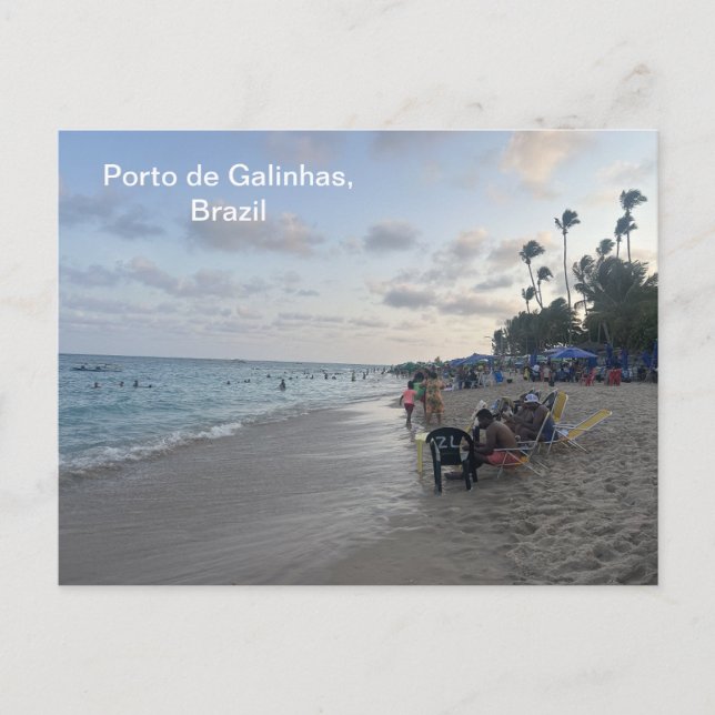 Porto de Galinhas, Brasiliens vykort (Framsida)