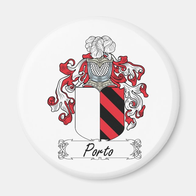 Porto Family Crest Magnet (Framsidan)