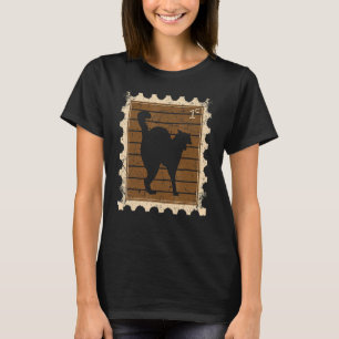 Porto Frimärke med katt T Shirt
