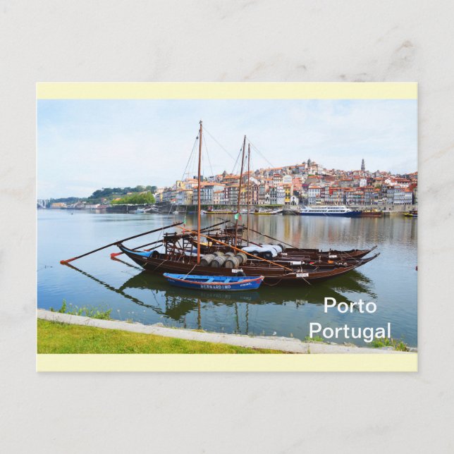 Porto i Portugal Vykort (Framsida)