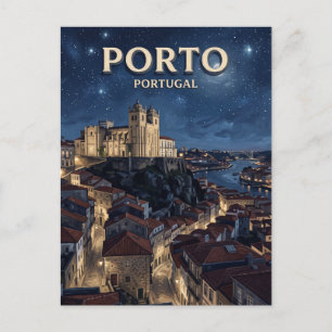 Porto katedral Portugal Vykort