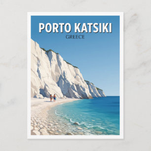 Porto Katsiki, Lefkada Vasiliki Grekland Souvenir Vykort