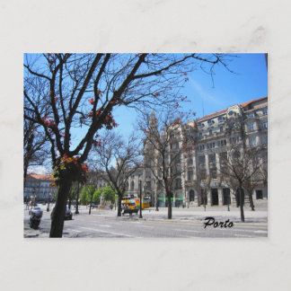 Porto Main Center Postcard Vykort