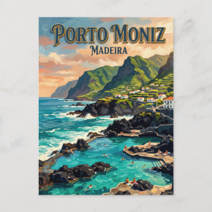 Porto Moniz Portugal Vykort