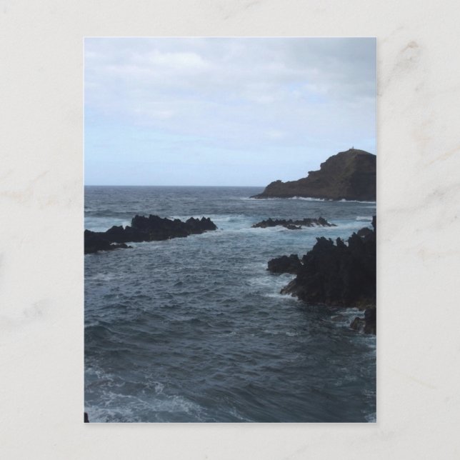 Porto Moniz vycard Vykort (Framsida)