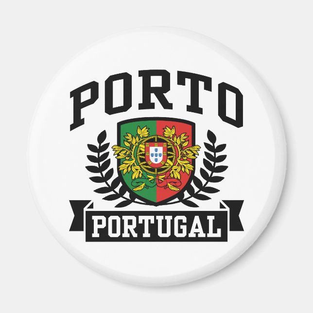 Porto Portugal Magnet (Framsidan)