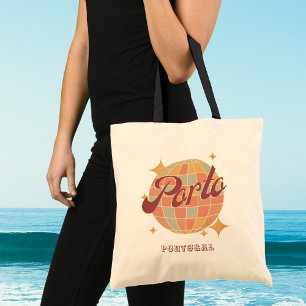 Porto Portugal Retro accessory souvenir disco Tygkasse