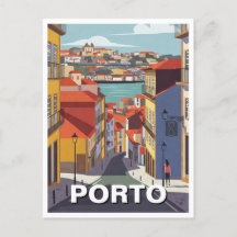 Porto Portugal Travel Abstrakt