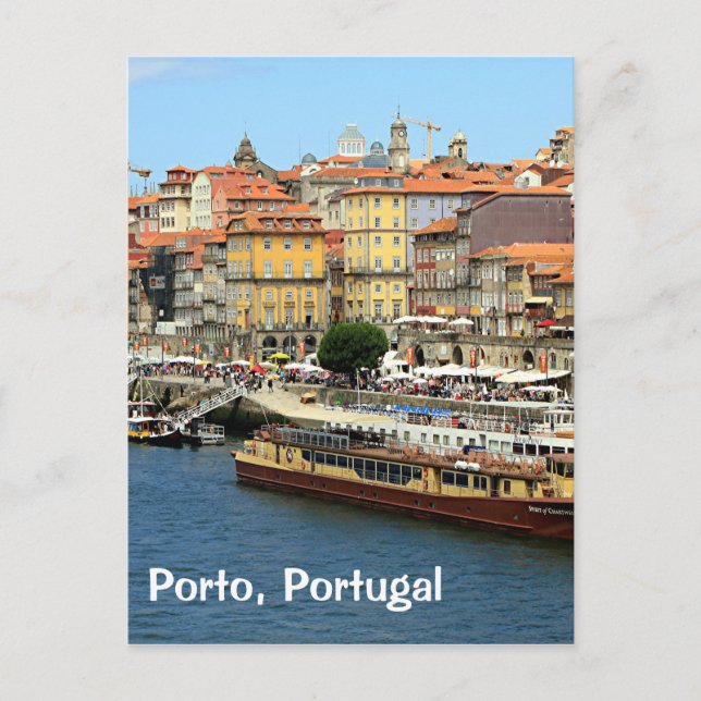 Porto, Portugal Vykort (Framsida)