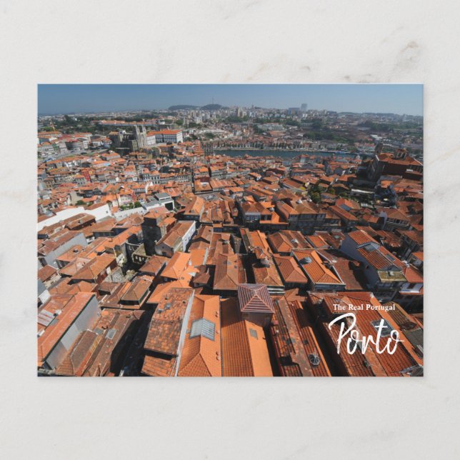 Porto RoOfops- Real Portugal Vykort (Framsida)