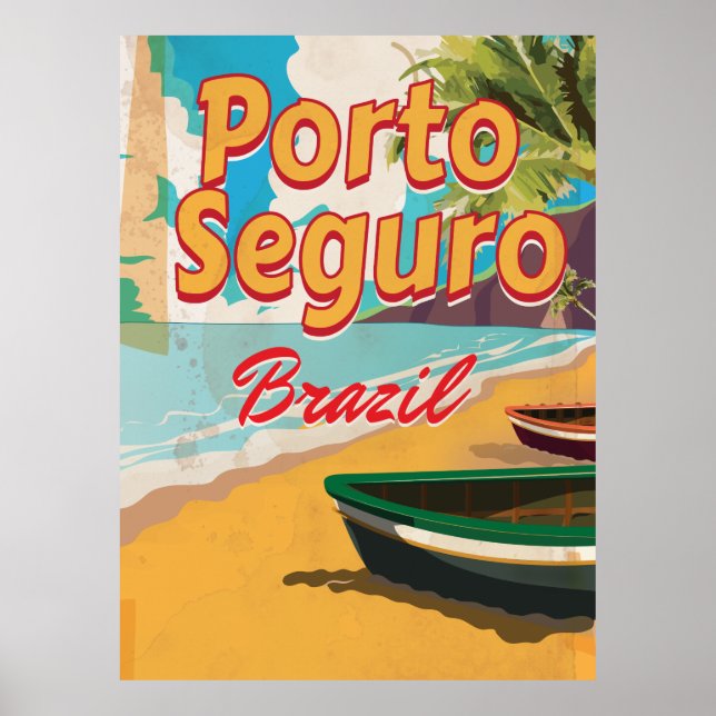 Porto Seguro Brazavacation poster (Framsidan)