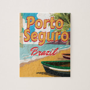 Porto Seguro Brazavacation poster Pussel