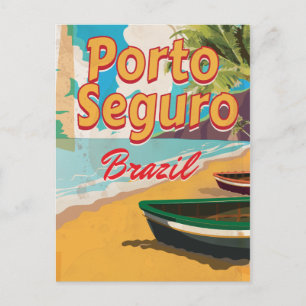 Porto Seguro Brazavacation poster Vykort