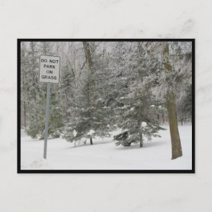 Porto - snö humor vykort