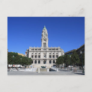 Porto Town Hall Vykort