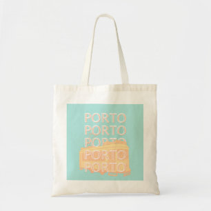 Porto Travel Art, Portugal Travel Art, Pastel Tygkasse