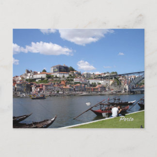Porto vid floden, vykort