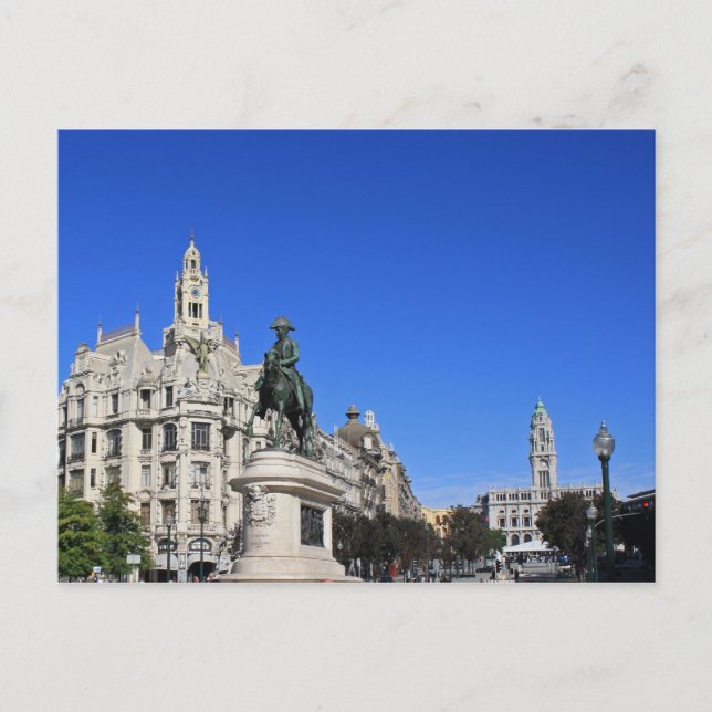 Porto vycard vykort (Framsida)