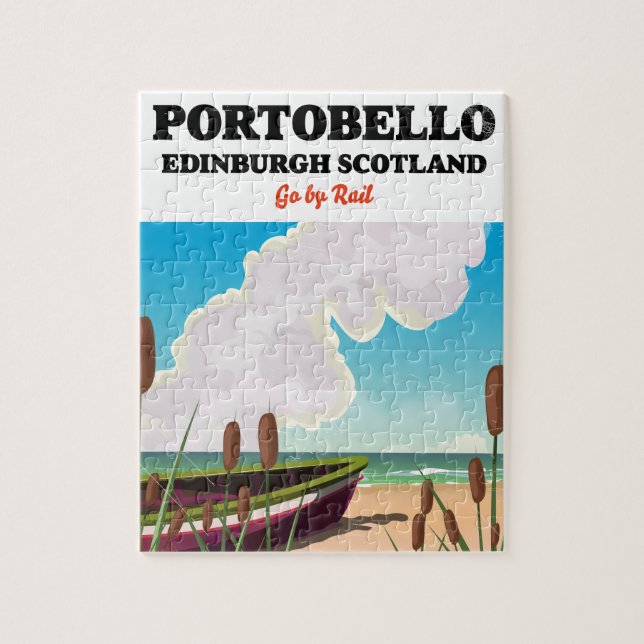 Portobello Beach Edinburgh Pussel (Vertikal)