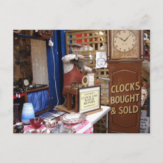 Portobello Road Street Market vycard Vykort