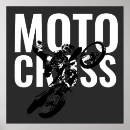 Portocross Motorcycle Sport Poste Art Poster