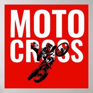 Portocross Motorcycle Sport Poste Art Poster