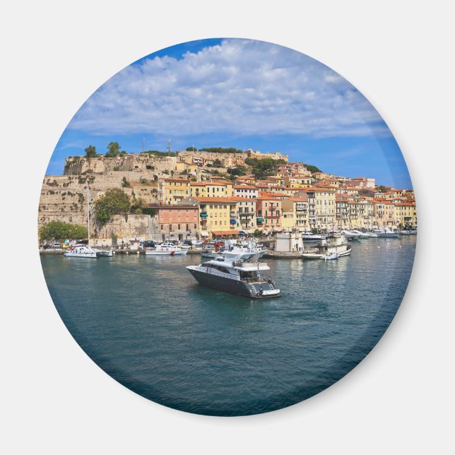 Portoferraio - ön Elba Magnet (Framsidan)