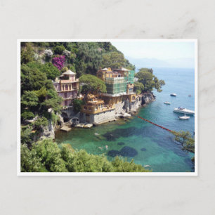 Portofino clear vatten vykort