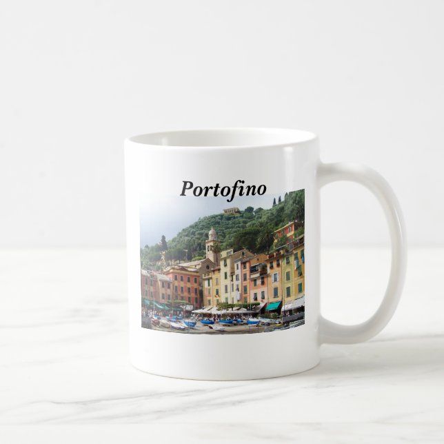 Portofino drömma kaffemugg (Höger)