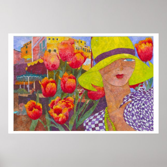 Portofino © – Finkonst  Poster (Framsidan)