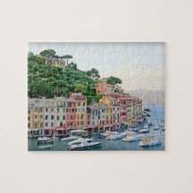 Portofino Harbour - Sommar i Italien - 8 x 10 tum