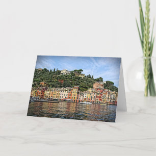 Portofino, Italia - gratulationskort Kort