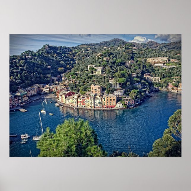 Portofino, Italia - Poster (Framsidan)