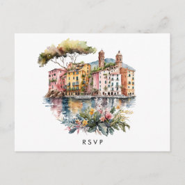 Portofino Italiano sommar bröllop OSA vykort