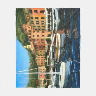 Portofino italien fleecefilt