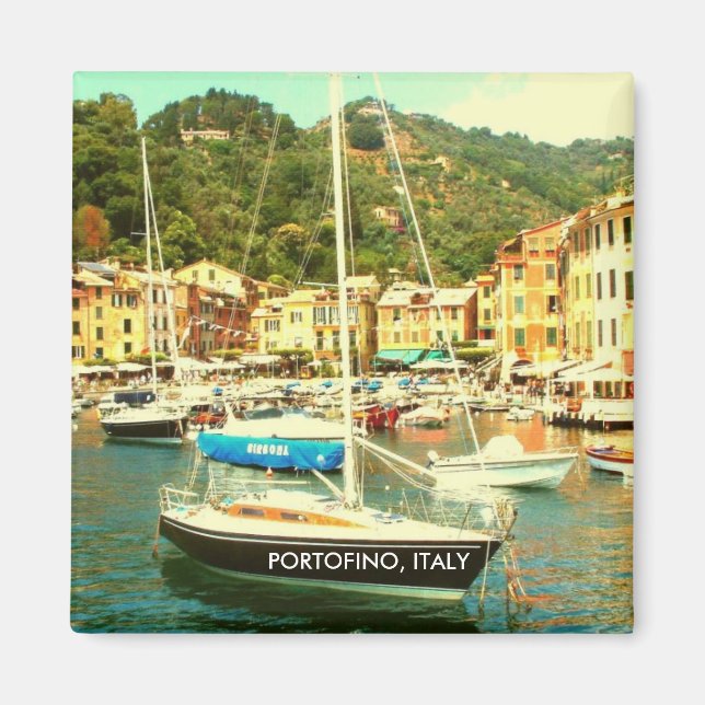 PORTOFINO, ITALIEN MAGNET (Framsidan)