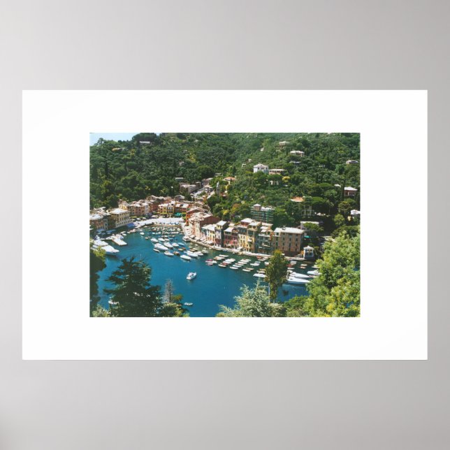 Portofino, Italien Poster (Framsidan)