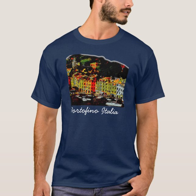 Portofino italien t shirt (Framsida)