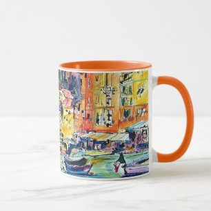 Portofino Italien Travel Artsy Mugg