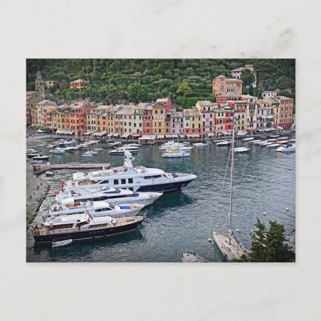 Portofino, Italien - vykort (Framsida)