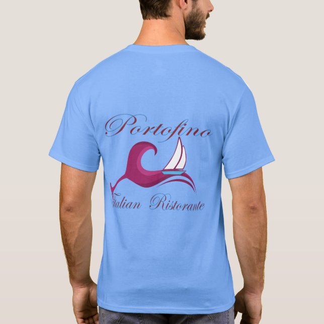 Portofino-Logotyp T Shirt (Baksida)