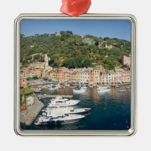 Portofino panorama julgransprydnad metall
