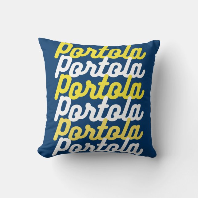 "Portola" kudde av Min Bra Mind (Framsida)