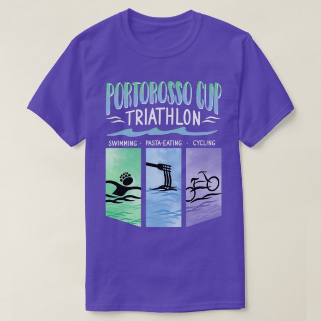 Portorosso Kopp Triathlon T Shirt (Design framsida)